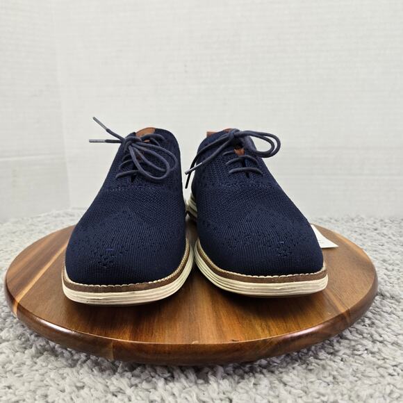Cole Haan Mens 11.5M OriginalGrand Navy Sitchlite Wingtip Casual Daily Oxford main image 4